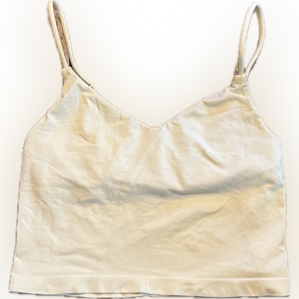 Anthropologie Yellow Camisole Top